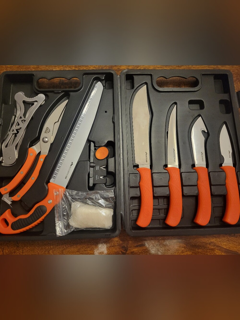 Outdoor Edge Butcher Max 11-Piece Game Processing Set